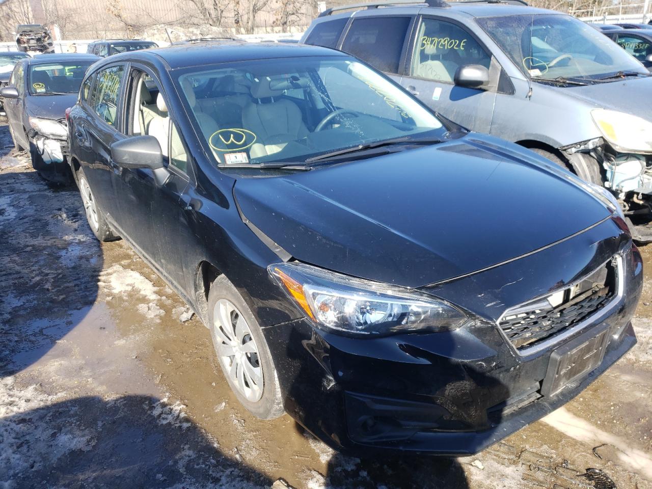 SUBARU IMPREZA 2019 с VIN 4S3GTAA65K3754270 - Фото с аукциона