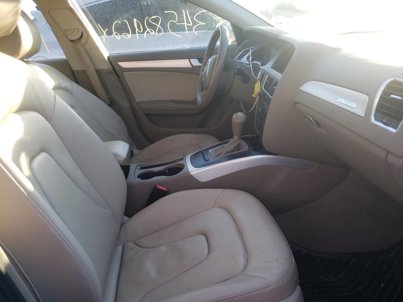 Photo 5 from auction – 2010 AUDI A4 PREMIUM with VIN WAUBFAFL7AN058431