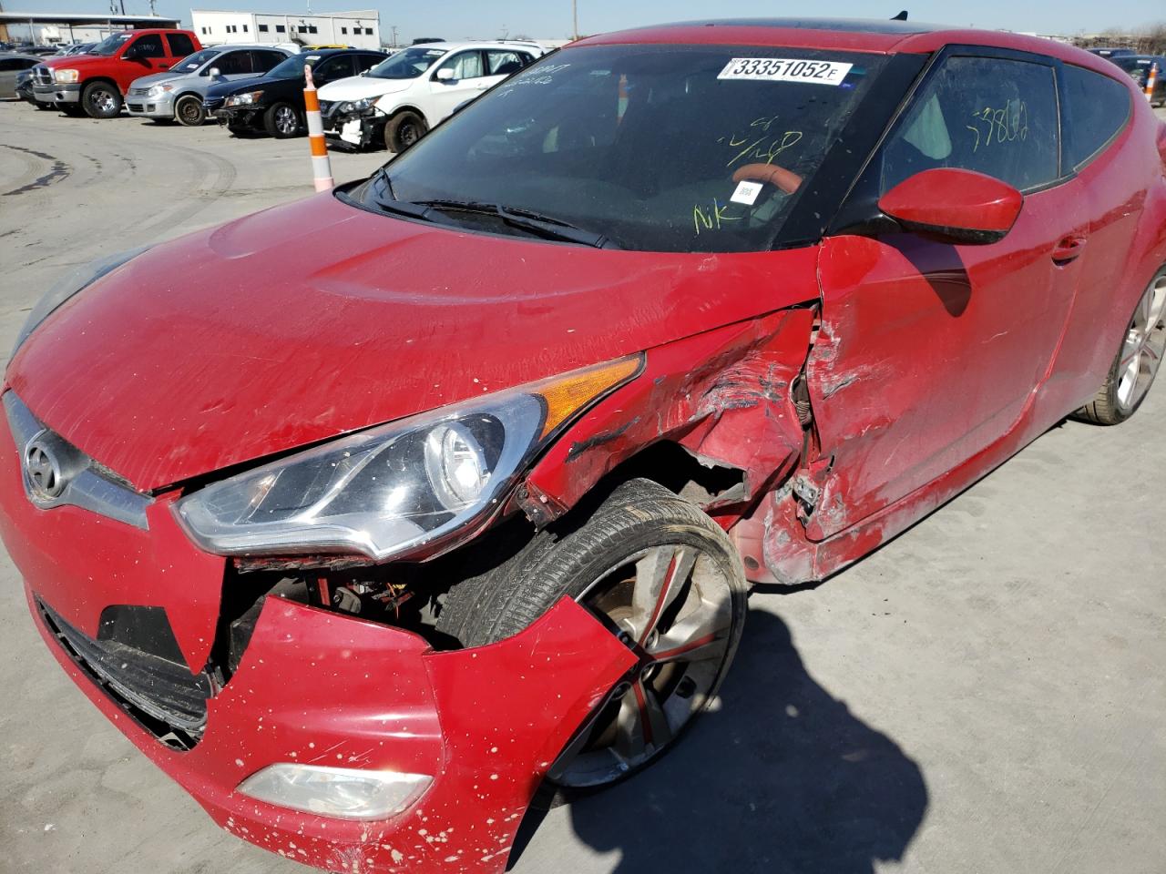 Photo 9 from auction – 2016 HYUNDAI VELOSTER with VIN KMHTC6AD7GU258118