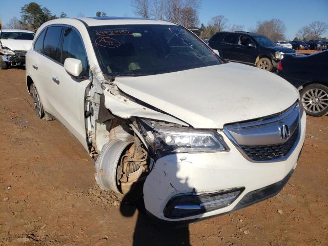 ACURA MDX TECHNO 2016 with VIN 5FRYD4H46GB056413 - Photo from auction