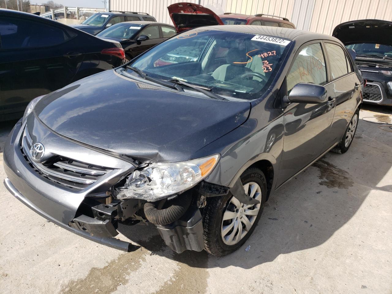 Photo 2 from auction – 2013 TOYOTA COROLLA BA with VIN 2T1BU4EE6DC124827