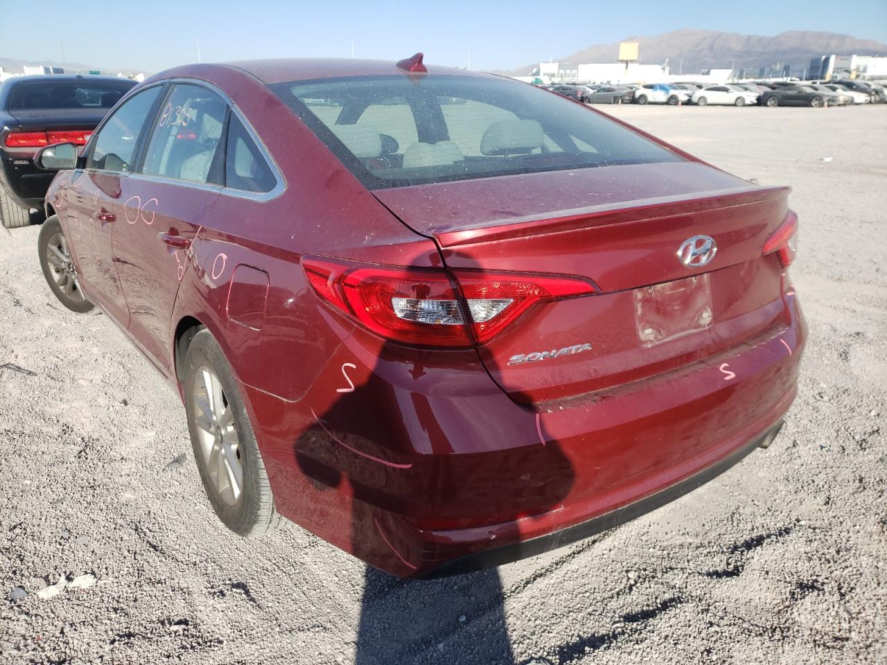 Photo 3 from auction – 2016 HYUNDAI SONATA SE with VIN 5NPE24AF7GH344934