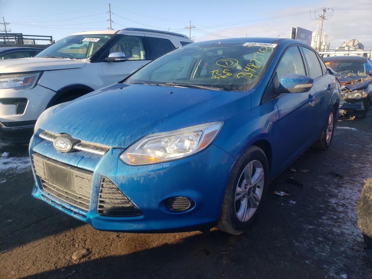 Photo 2 from auction – 2014 FORD FOCUS SE with VIN 1FADP3F20EL123378