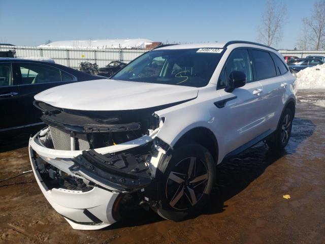 Photo 2 from auction – 2021 KIA SORENTO with VIN 5XYRHDLF3MG062984