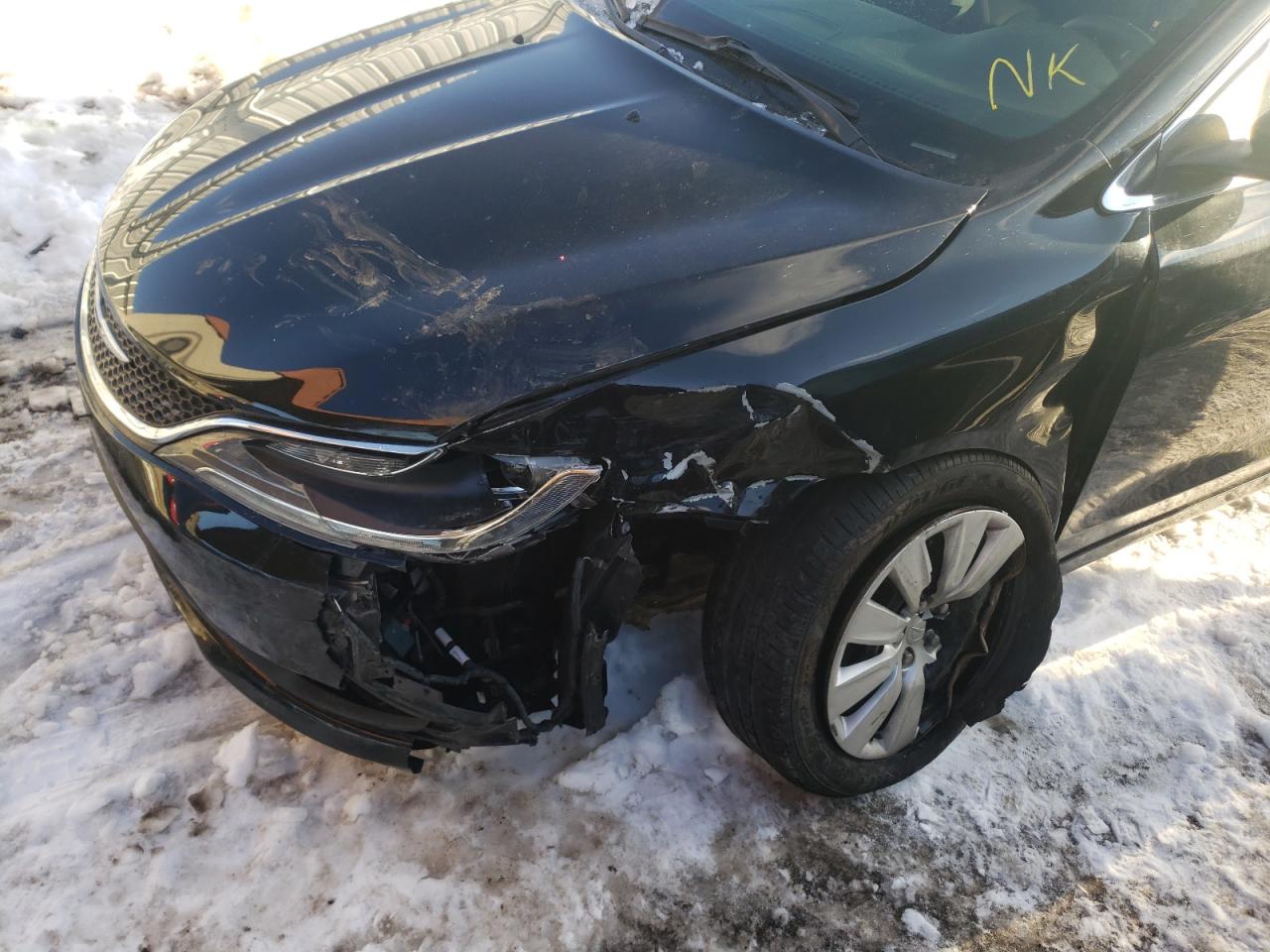 Photo 9 from auction – 2015 CHRYSLER 200 LX with VIN 1C3CCCFB6FN561026