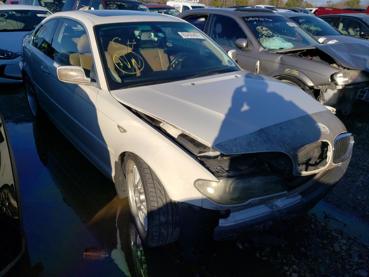 BMW 330 CI 2005 with VIN WBABD534X5PL15487 - Photo from auction