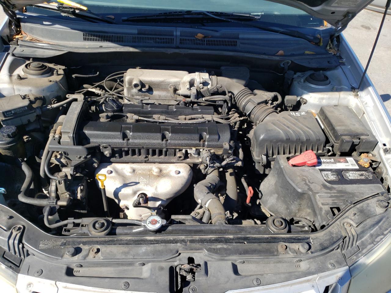 Photo 7 from auction – 2005 KIA SPECTRA LX with VIN KNAFE121355090971
