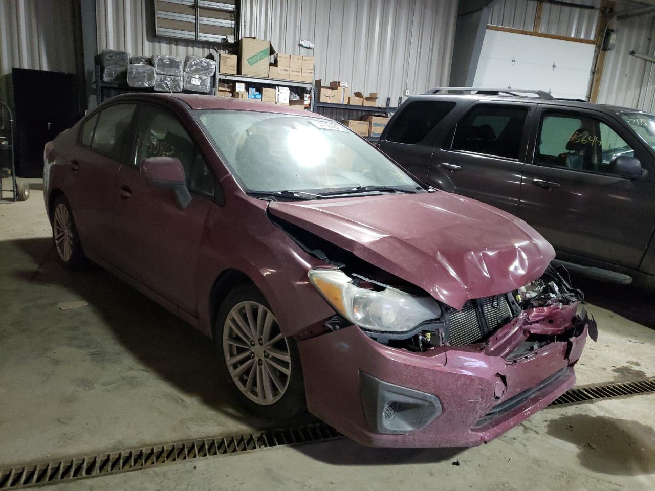 SUBARU IMPREZA PR 2014 with VIN JF1GJAE68EH022146 - Photo from auction