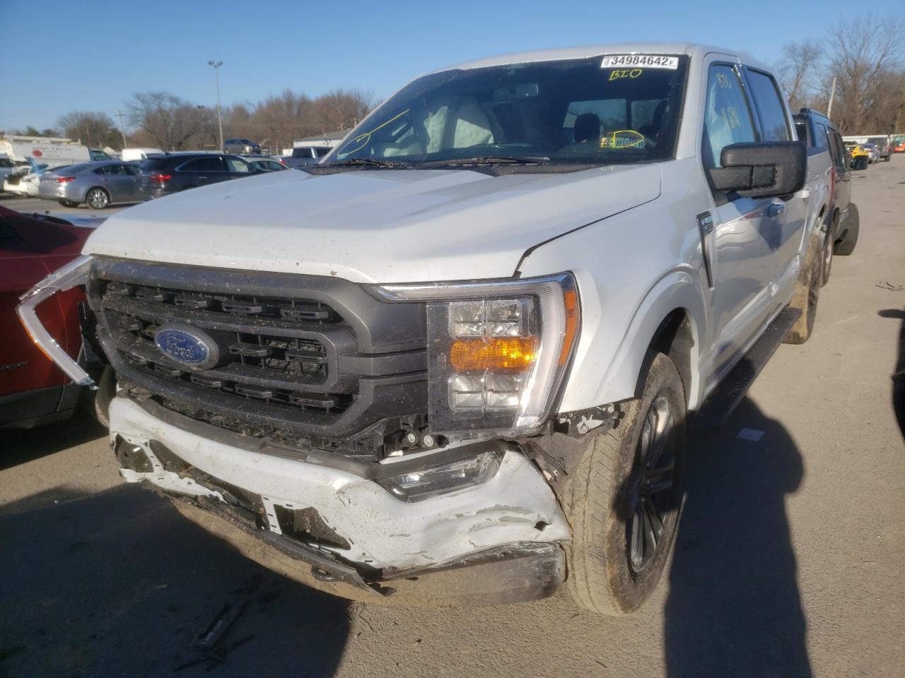 Photo 2 from auction – 2021 FORD F150 SUPER with VIN 1FTEW1EP5MKE21089