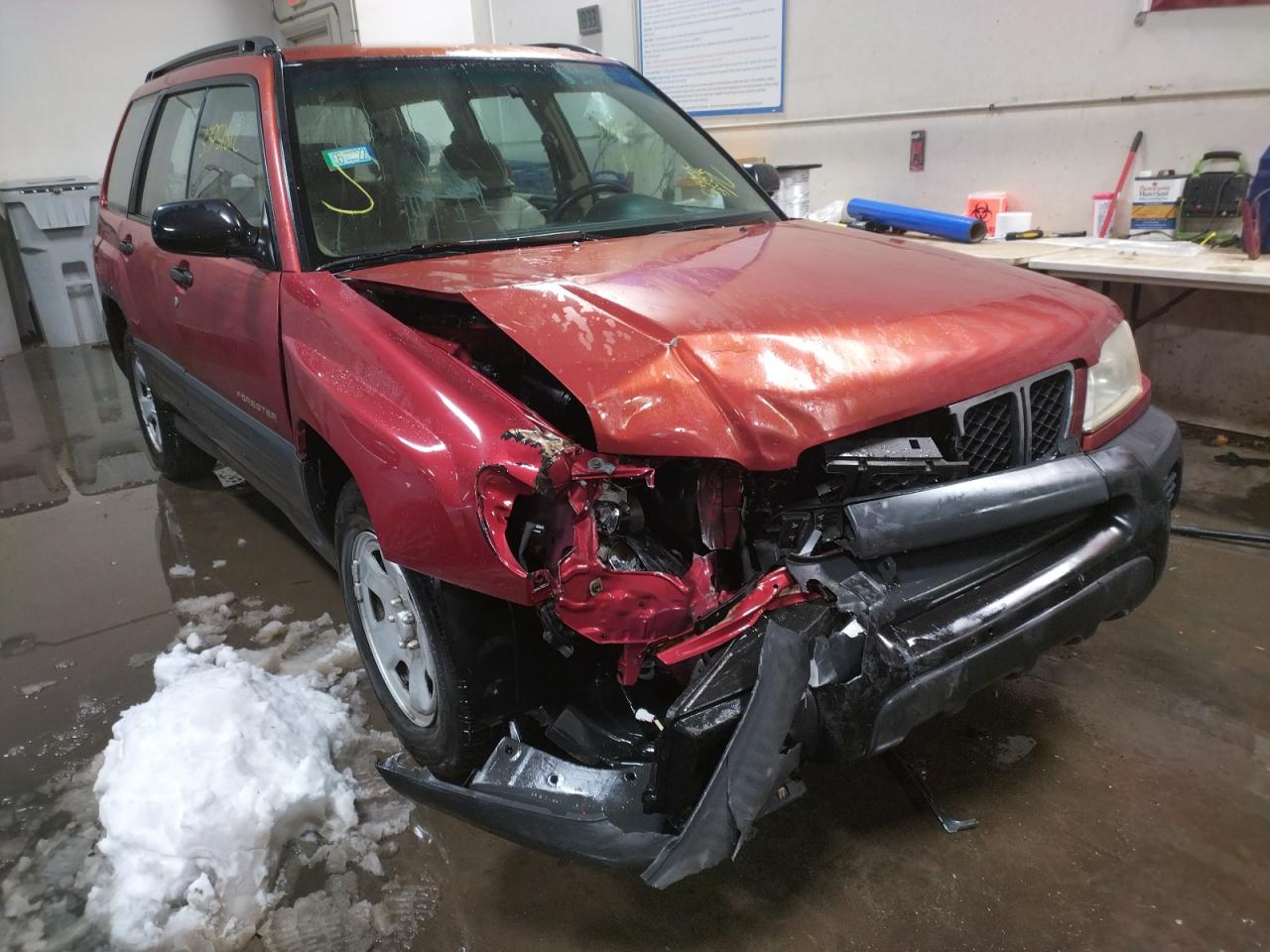 SUBARU FORESTER L 2002 with VIN JF1SF635X2H741218 - Photo from auction