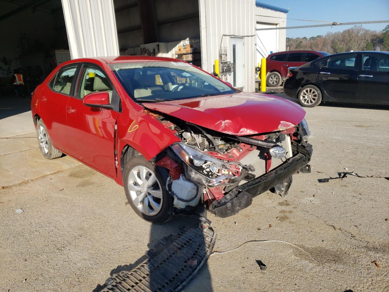 TOYOTA COROLLA L 2016 with VIN 2T1BURHE5GC700565 - Photo from auction
