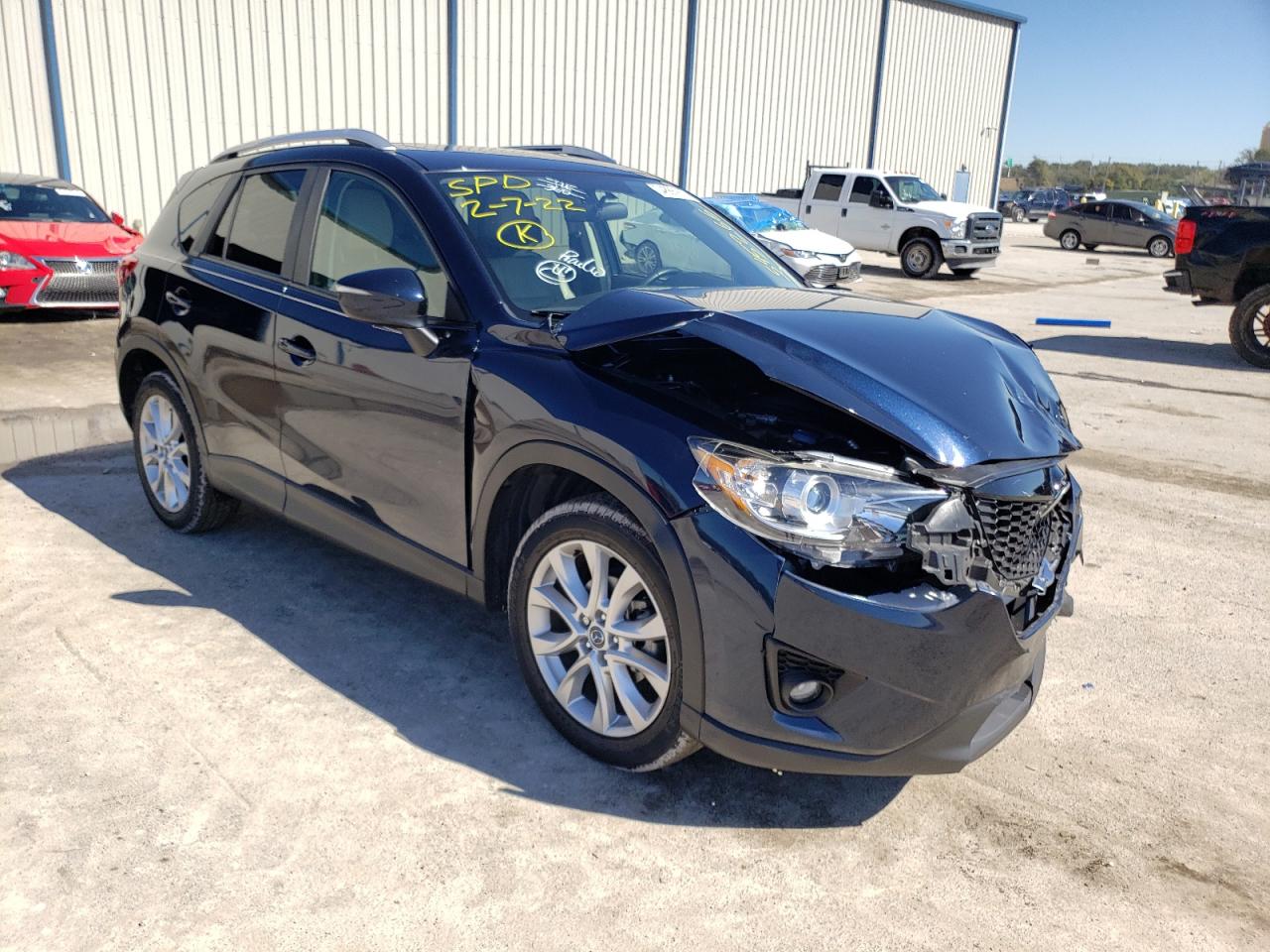 MAZDA CX-5 GT 2015 with VIN JM3KE2DY2F0545266 - Photo from auction