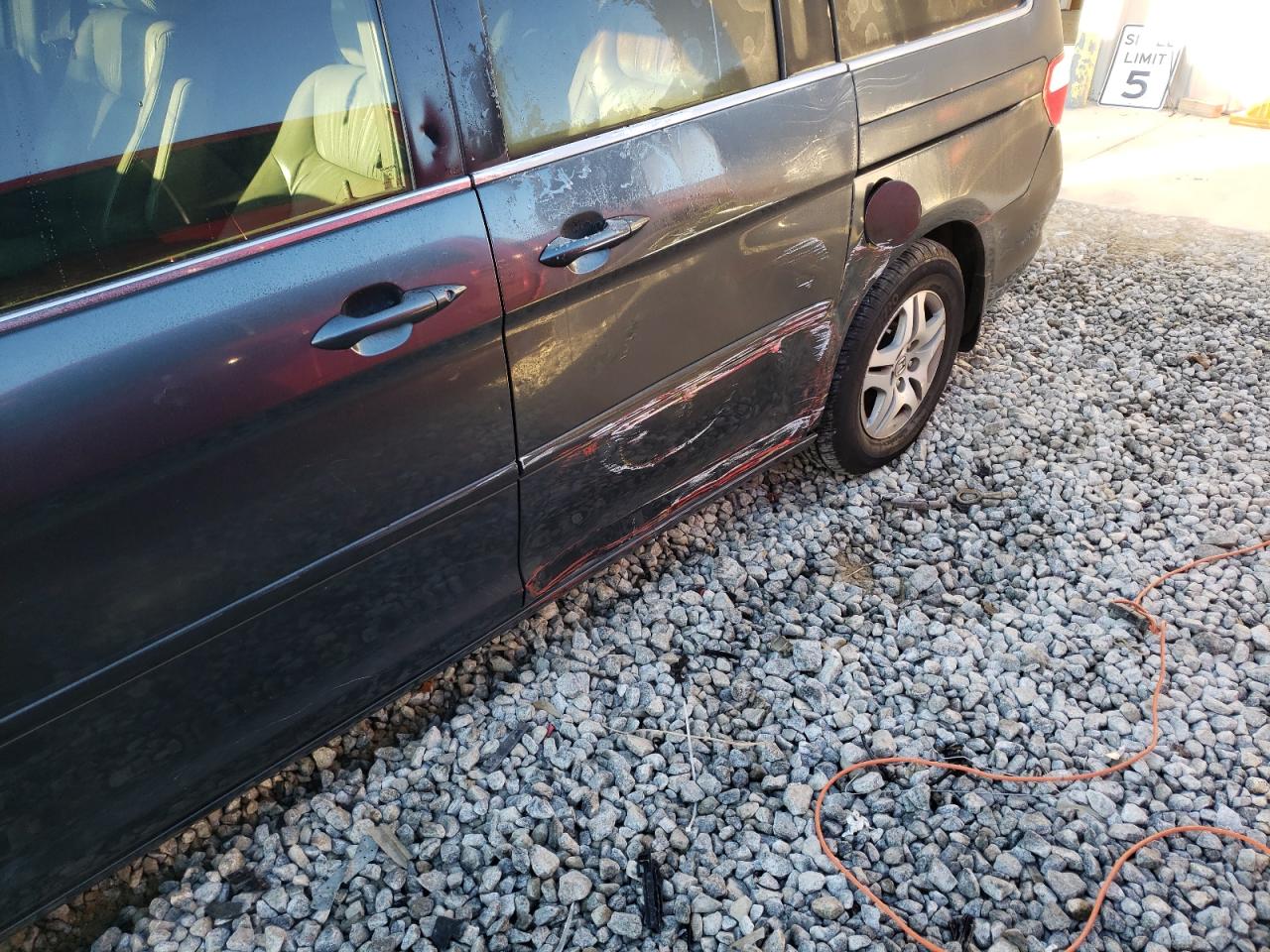 Photo 9 from auction – 2006 HONDA ODYSSEY EX with VIN 5FNRL38646B419987