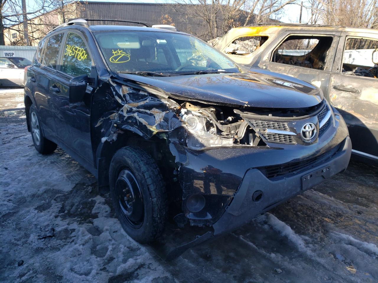 TOYOTA RAV4 LE 2015 with VIN 2T3BFREV5FW341804 - Photo from auction