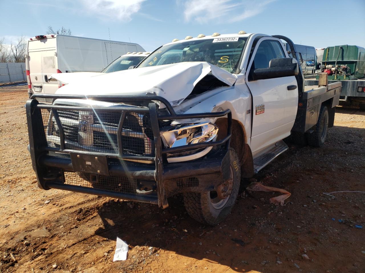 Photo 2 from auction – 2012 DODGE RAM 3500 S with VIN 3C7WDTAT5CG181690