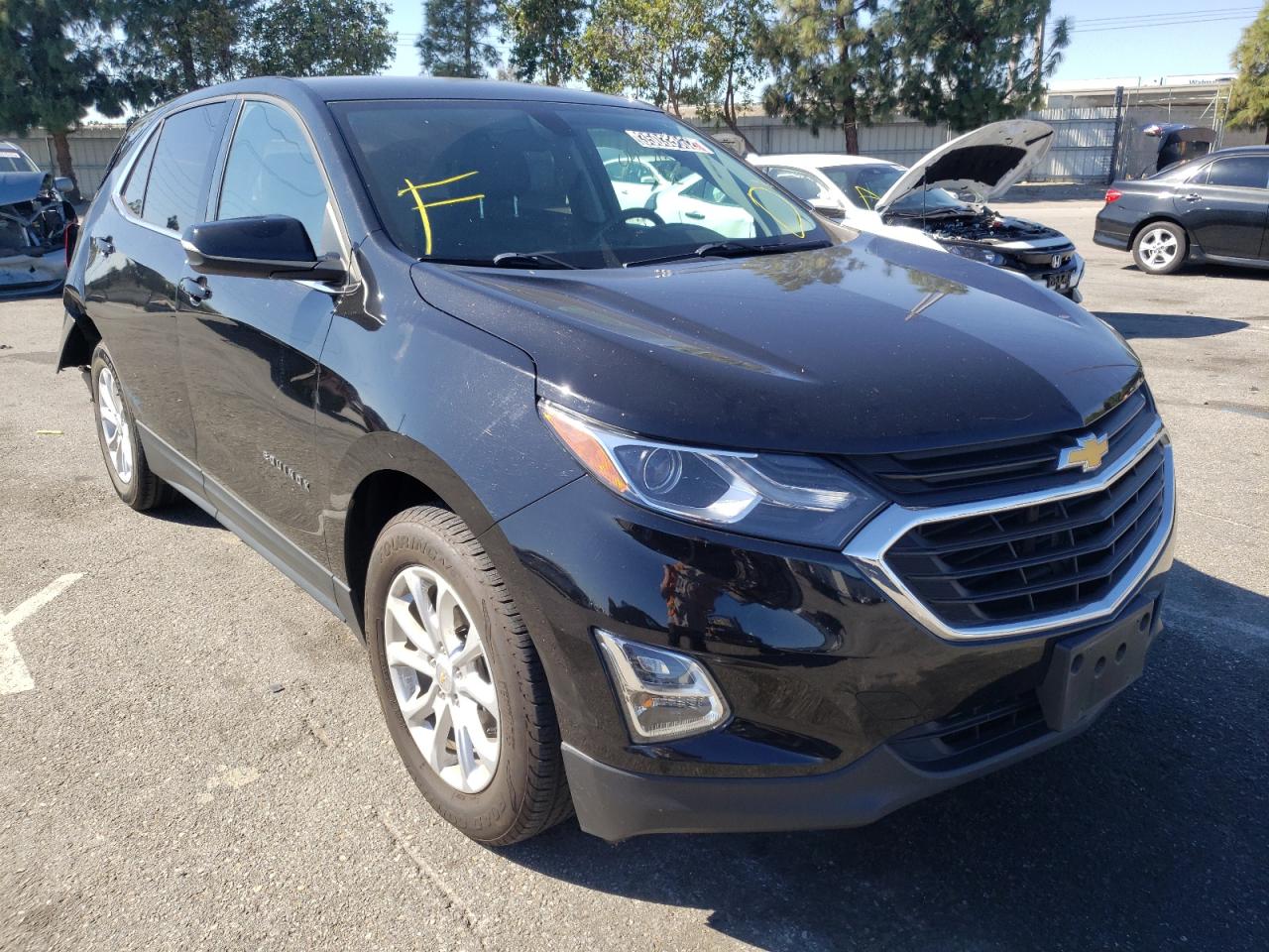 CHEVROLET EQUINOX LT 2018 with VIN 2GNAXJEV0J6350223 - Photo from auction