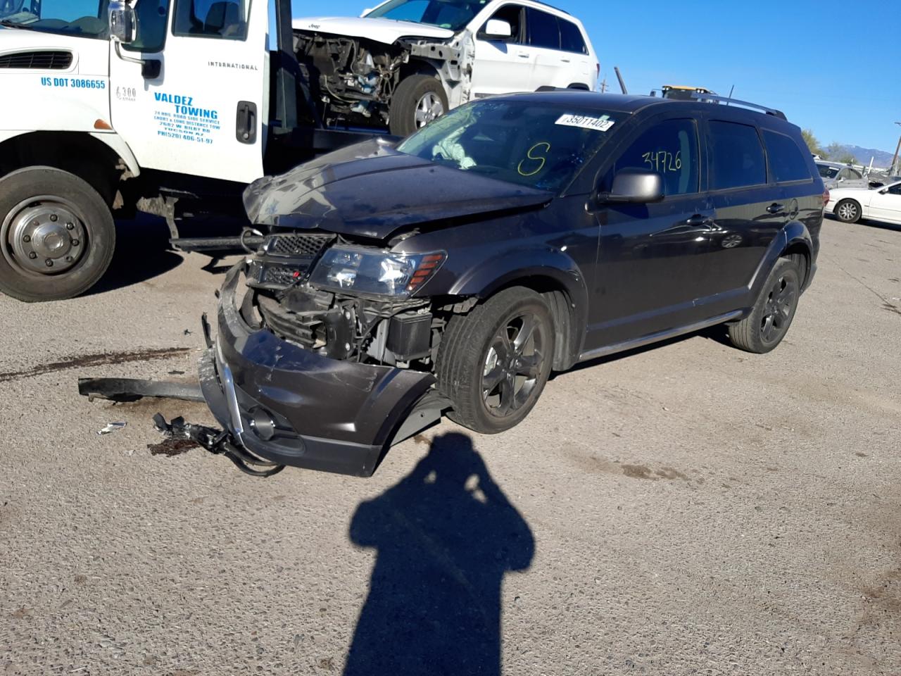 Photo 2 from auction – 2018 DODGE JOURNEY CR with VIN 3C4PDCGGXJT475991