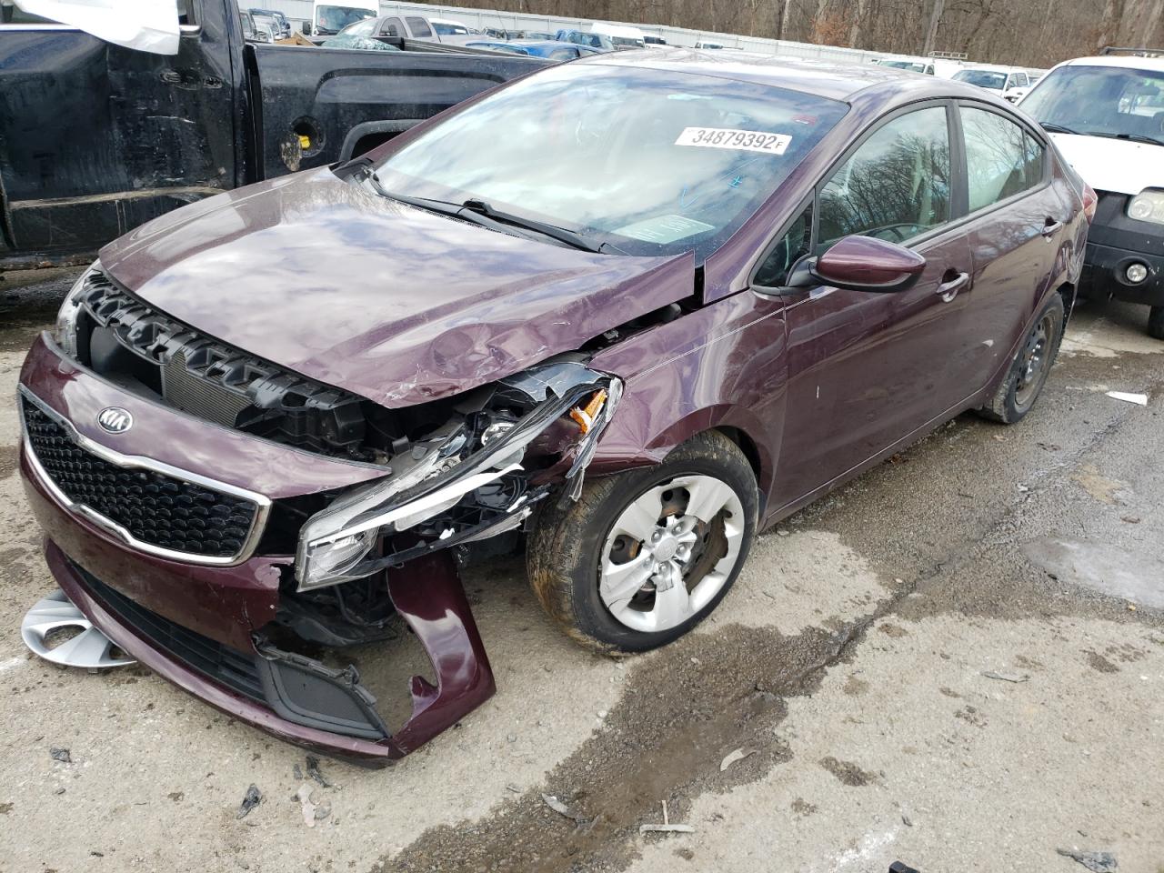 Photo 2 from auction – 2018 KIA FORTE LX with VIN 3KPFK4A76JE164014