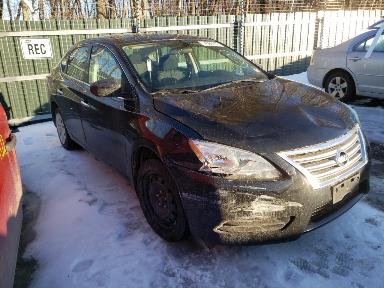 NISSAN SENTRA S 2014 with VIN 3N1AB7AP1EY326604 - Photo from auction