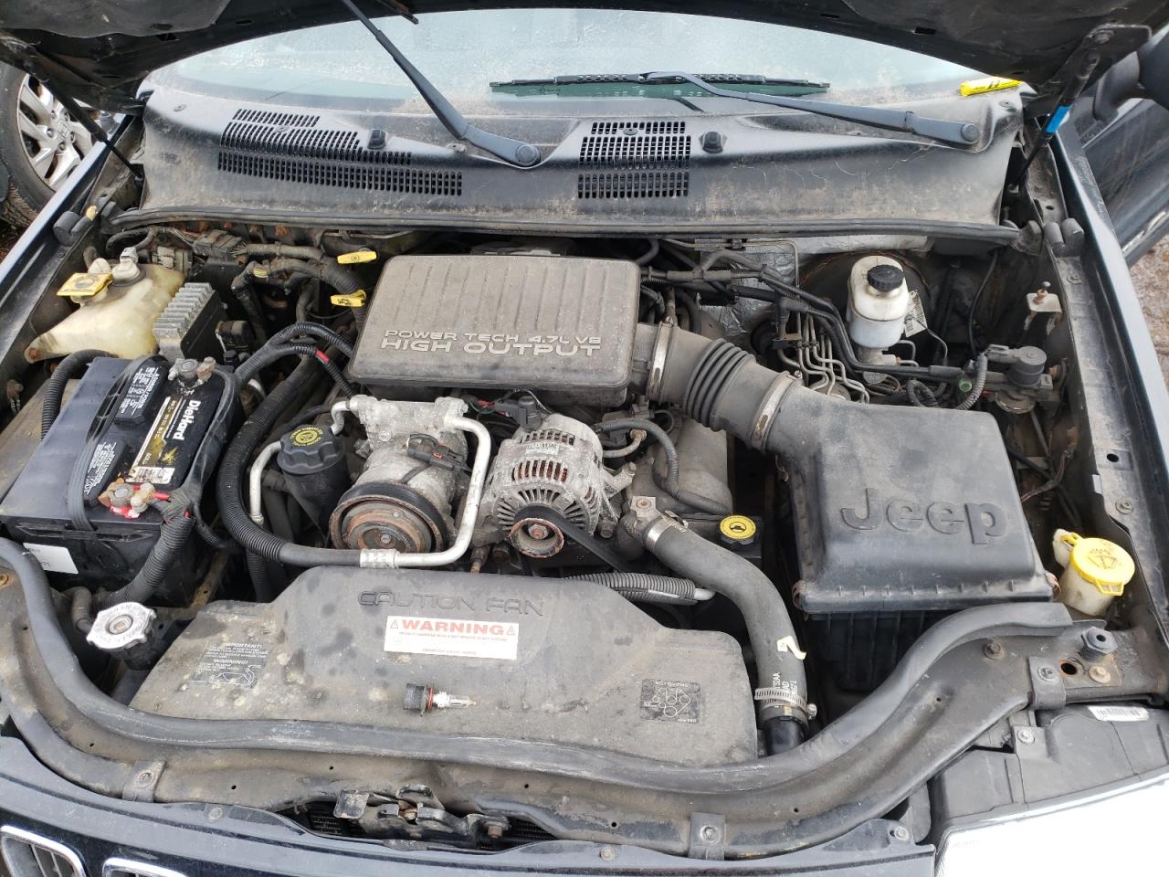 Photo 7 from auction – 2003 JEEP GRAND CHER with VIN 1J8GW68J23C607428