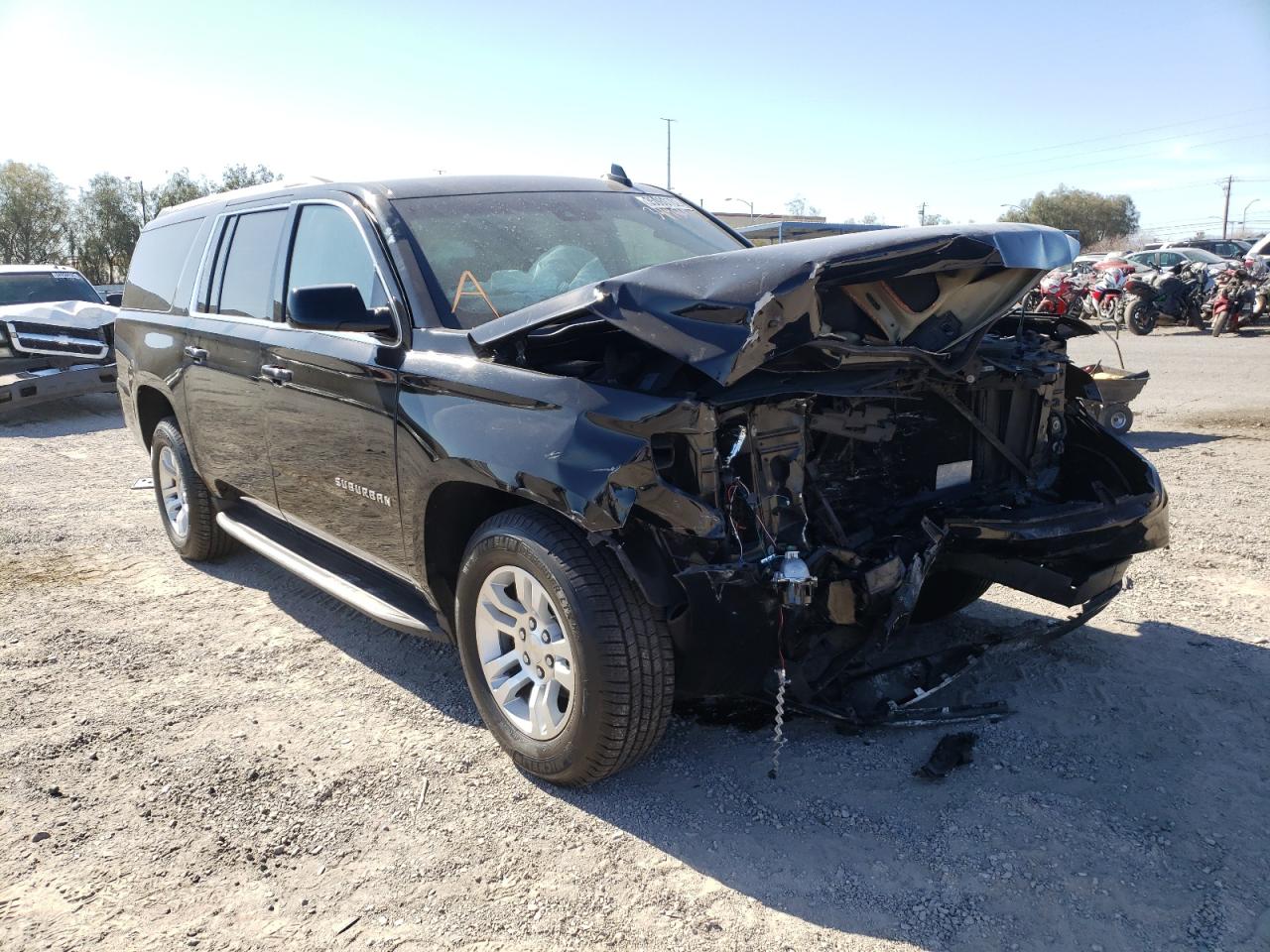 CHEVROLET SUBURBAN C 2019 with VIN 1GNSCHKC6KR245249 - Photo from auction