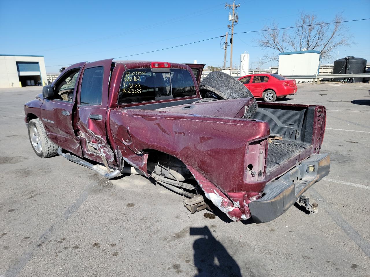 Photo 3 from auction – 2003 DODGE RAM 1500 S with VIN 1D7HA18N63S285145