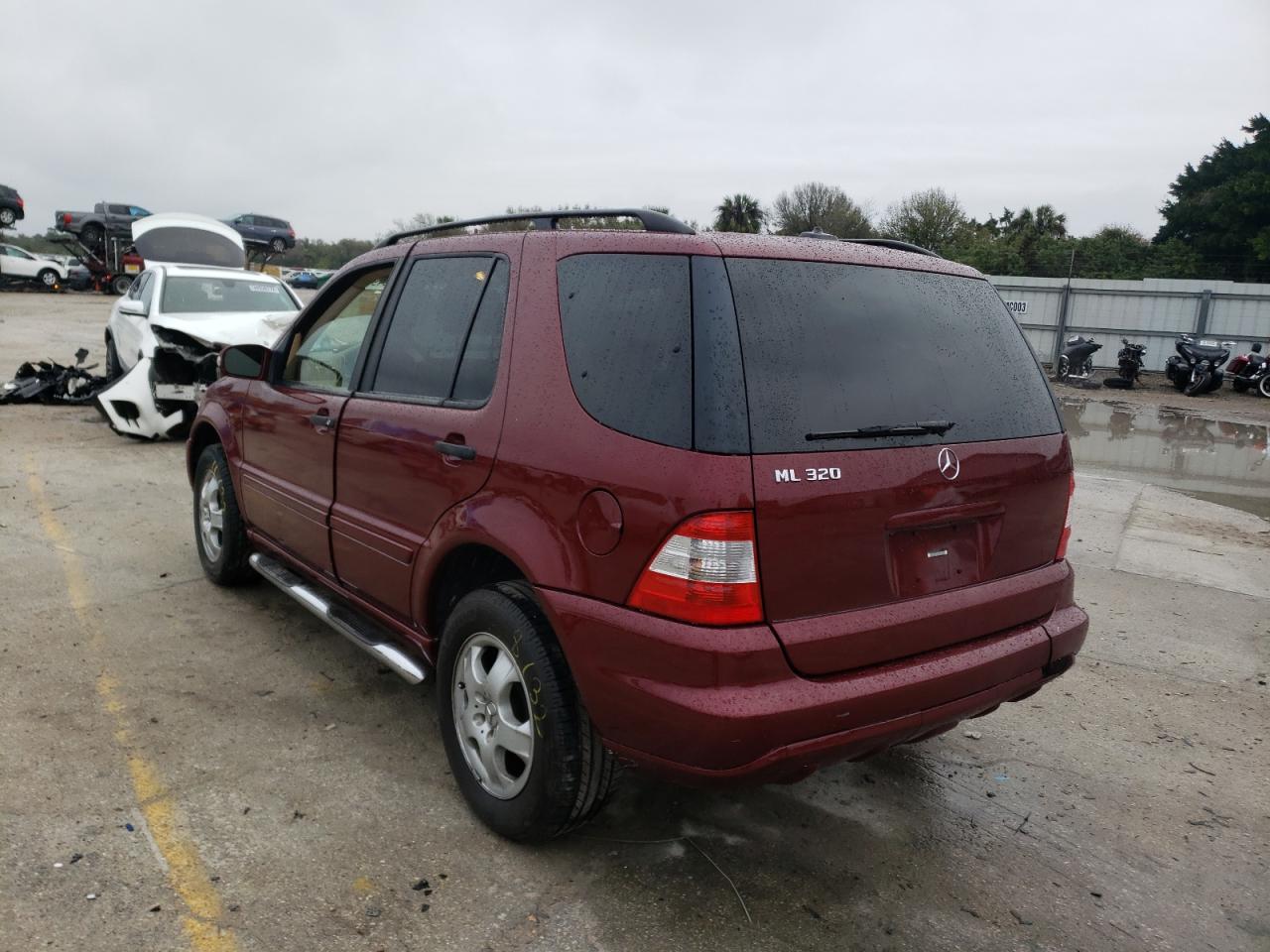 Photo 3 from auction – 2003 MERCEDES-BENZ ML 320 with VIN 4JGAB54E43A388961