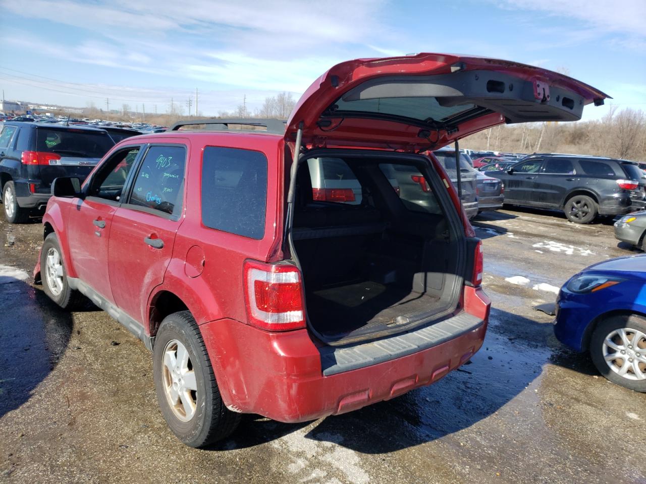 Photo 3 from auction – 2009 FORD ESCAPE XLT with VIN 1FMCU037X9KC99567