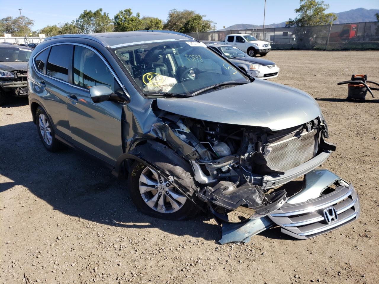 Photo 1 from auction – 2012 HONDA CR-V EXL with VIN JHLRM3H75CC009409