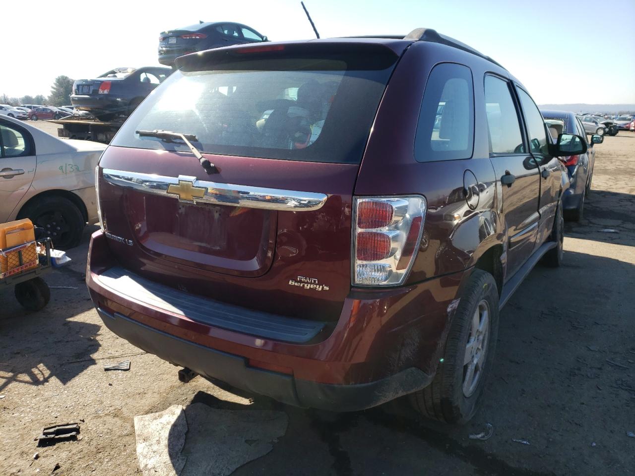Photo 4 from auction – 2009 CHEVROLET EQUINOX LS with VIN 2CNDL23F396243175