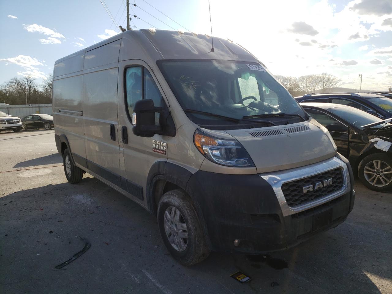 RAM PROMASTER 2021 with VIN 3C6MRVHG7ME574833 - Photo from auction
