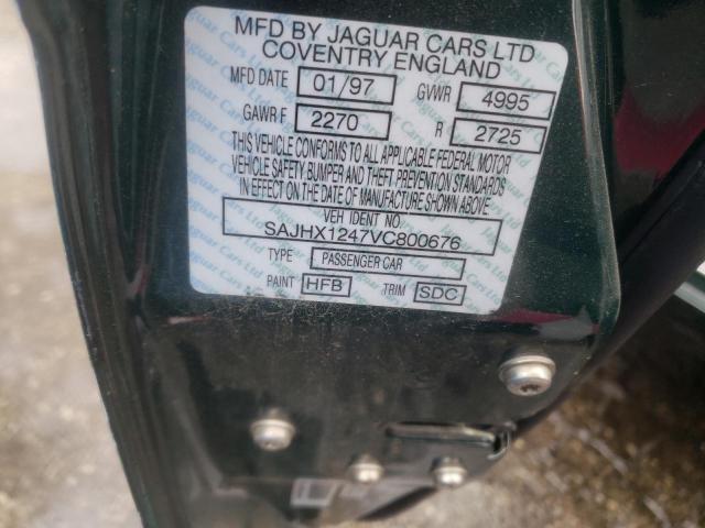 Photo 10 from auction – 1997 JAGUAR XJ6 with VIN SAJHX1247VC800676