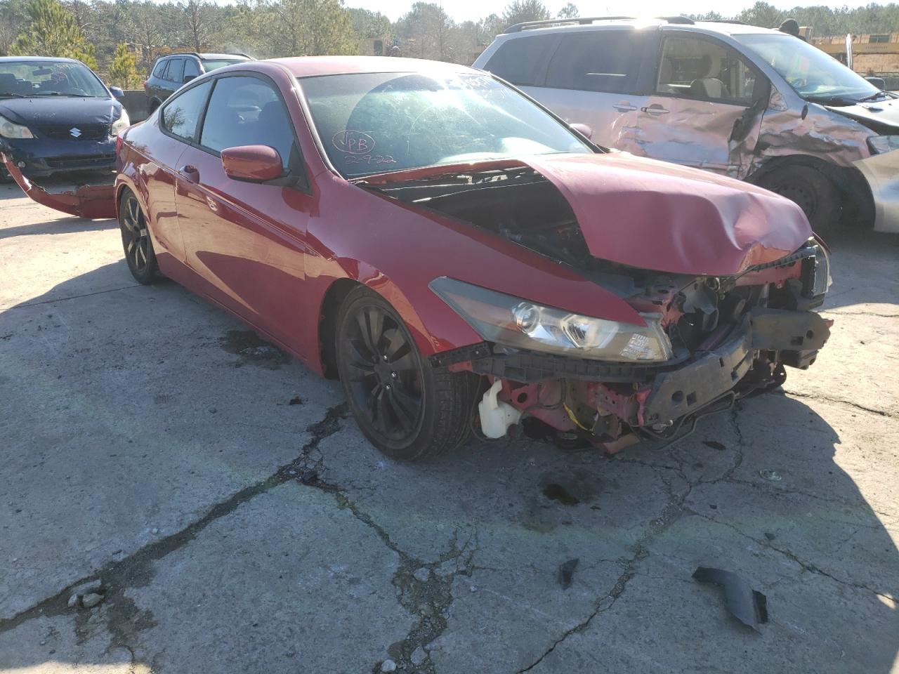 HONDA ACCORD LX 2012 with VIN 1HGCS1B32CA008301 - Photo from auction