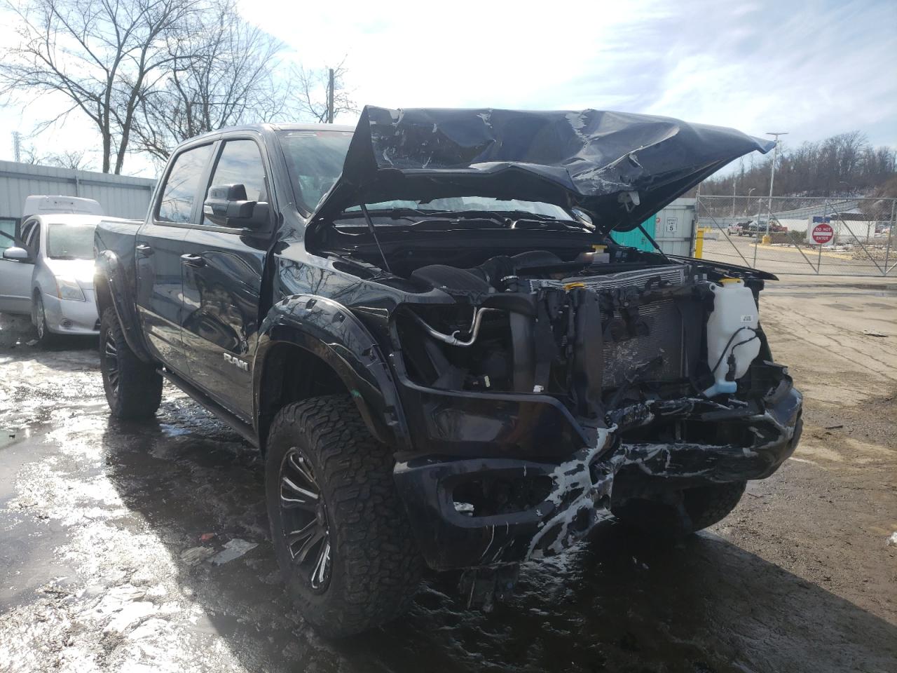 RAM 1500 BIG H 2021 with VIN 1C6SRFFT5MN680738 - Photo from auction