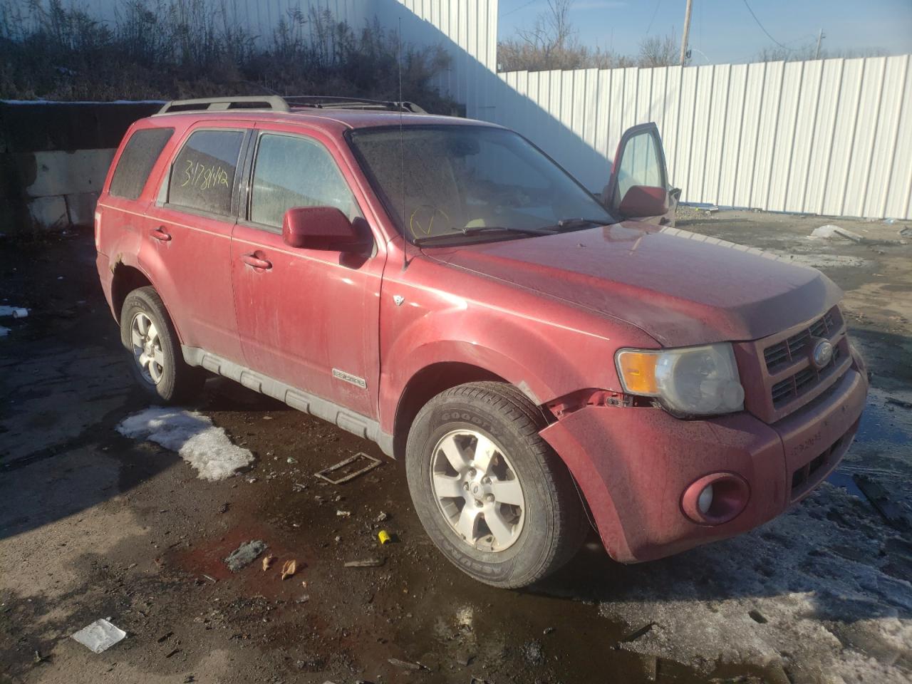 FORD ESCAPE 2008 with VIN 1FMCU94178KA62371 - Photo from auction