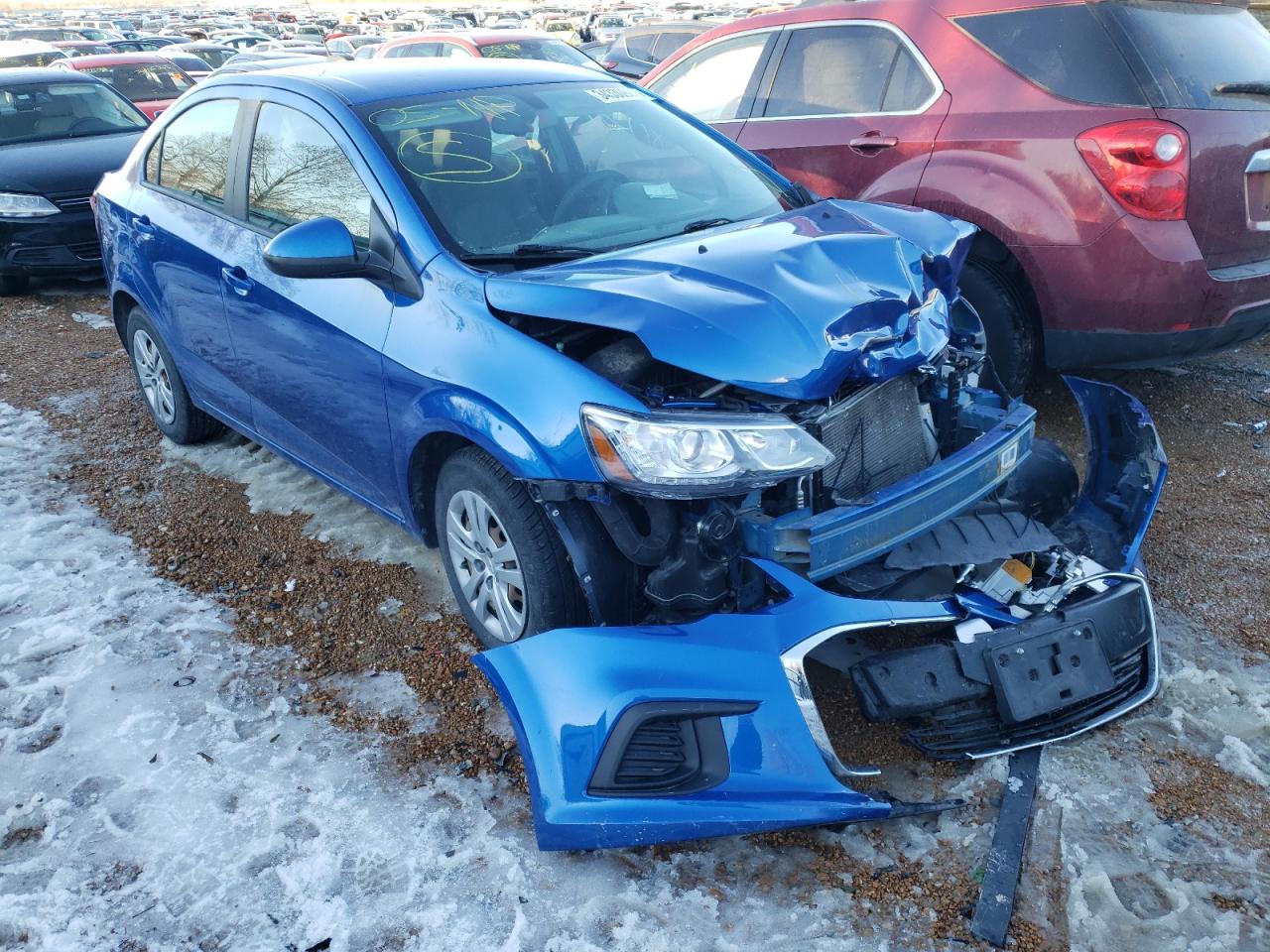 Photo 1 from auction – 2017 CHEVROLET SONIC LS with VIN 1G1JB5SH3H4162832