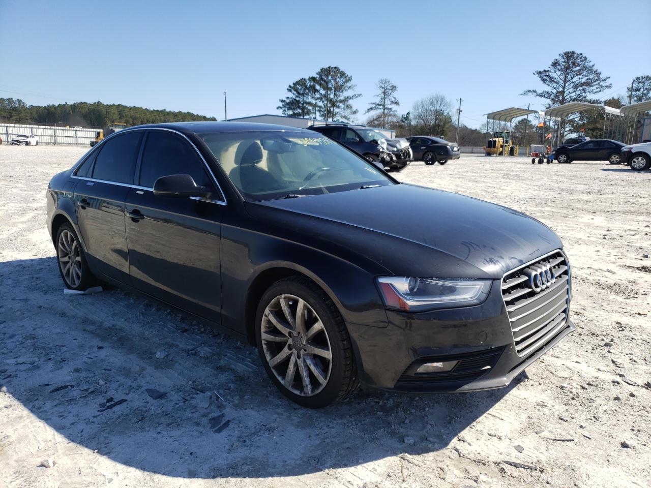 AUDI A4 PREMIUM 2013 with VIN WAUEFAFL1DN018234 - Photo from auction