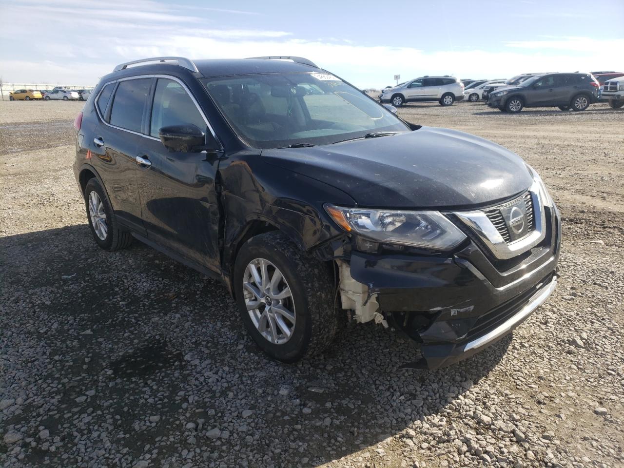 NISSAN ROGUE S 2017 with VIN KNMAT2MT8HP603552 - Photo from auction