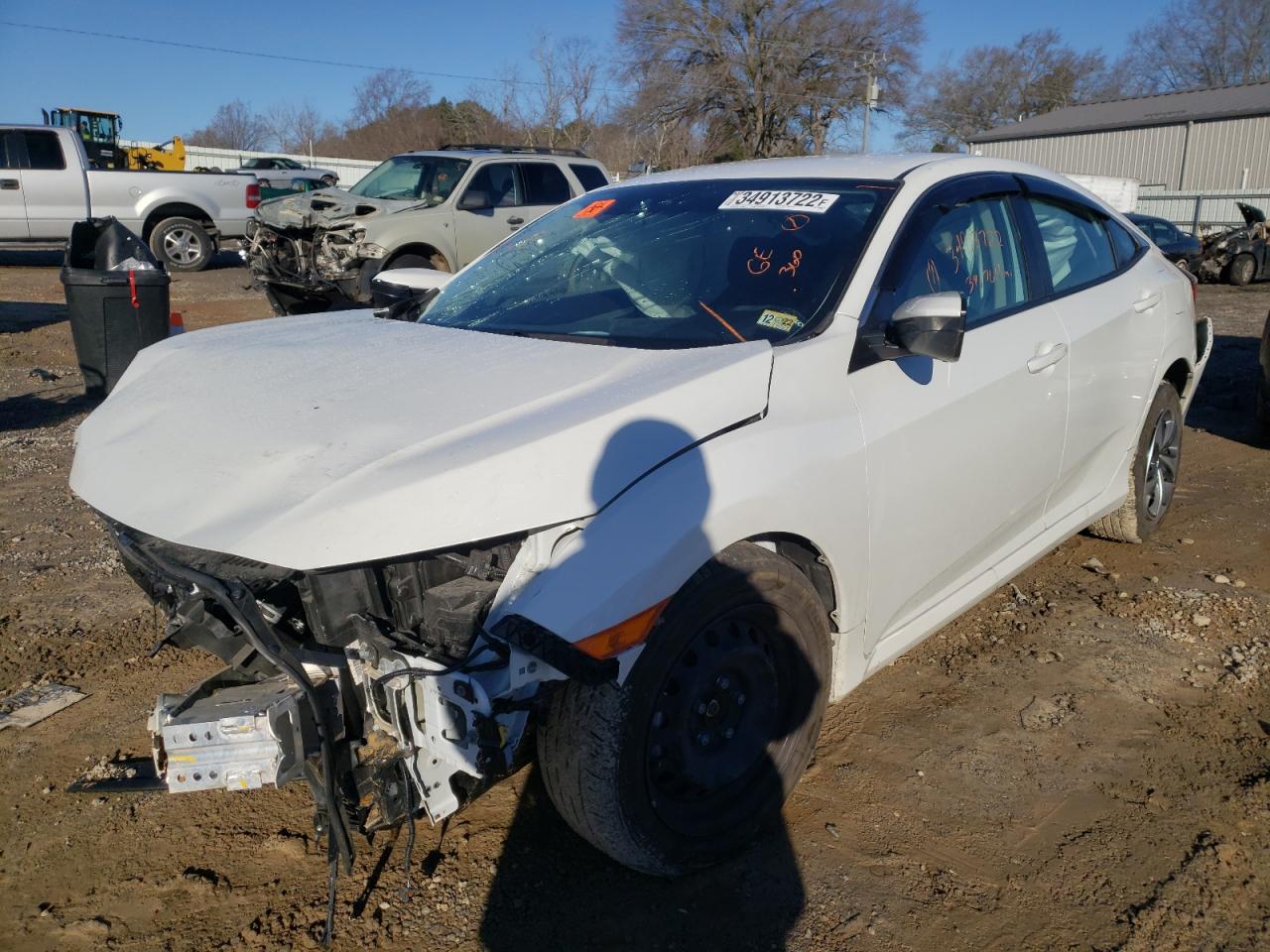 Photo 2 from auction – 2021 HONDA CIVIC LX with VIN 2HGFC2F69MH514344