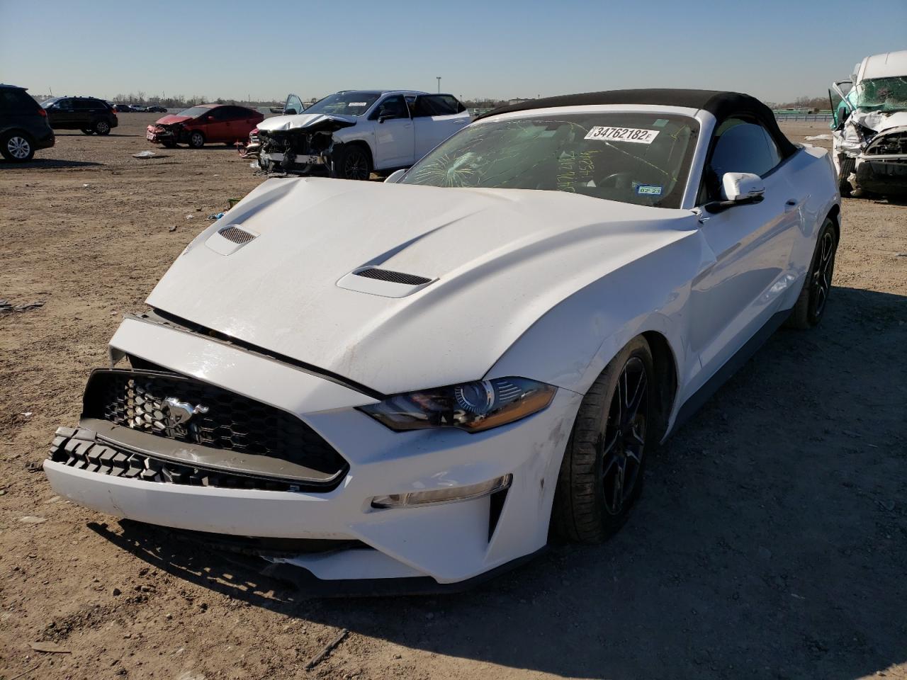 Photo 2 from auction – 2018 FORD MUSTANG with VIN 1FATP8UH2J5145249