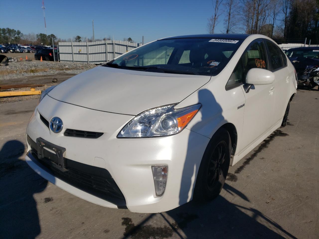 Photo 2 from auction – 2015 TOYOTA PRIUS with VIN JTDKN3DU9F0413276