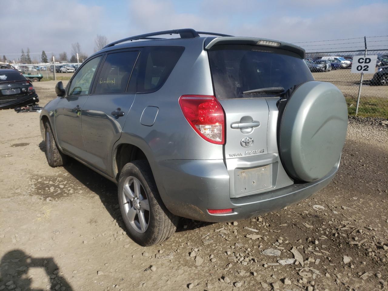 Photo 3 from auction – 2007 TOYOTA RAV4 with VIN JTMBD33V376041154