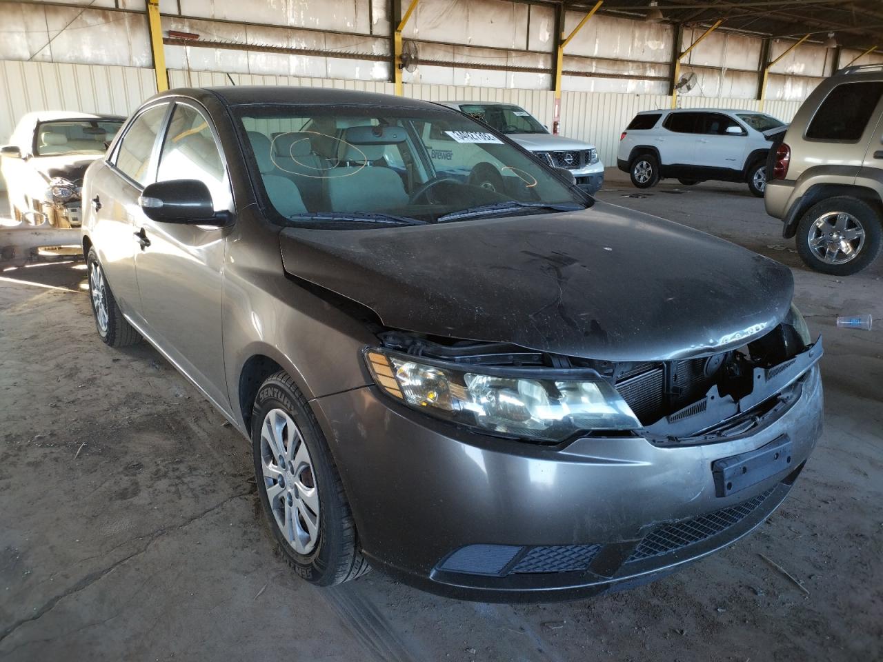 KIA FORTE EX 2010 with VIN KNAFU4A25A5293269 - Photo from auction