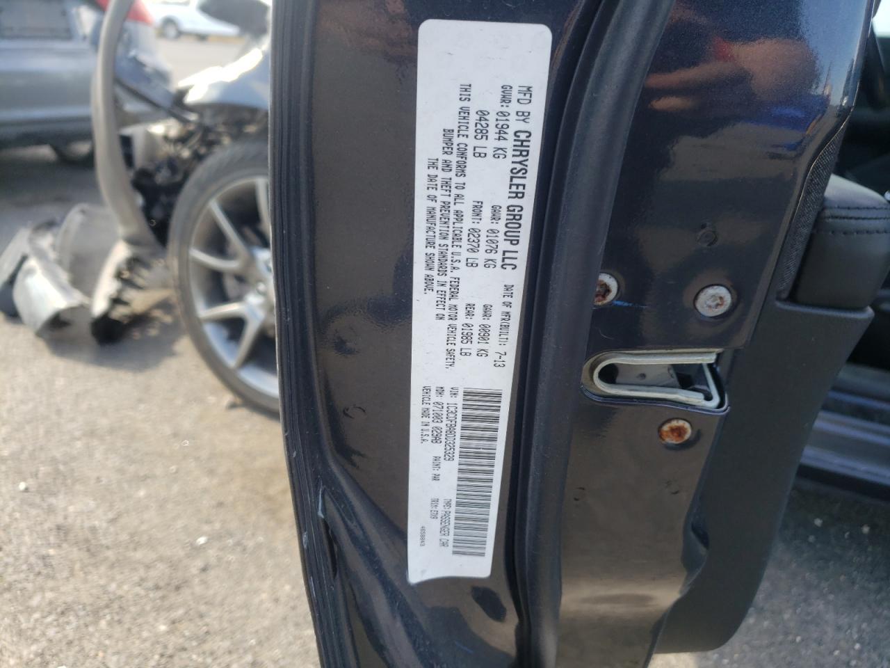 Photo 10 from auction – 2013 DODGE DART SXT with VIN 1C3CDFBA8DD325329
