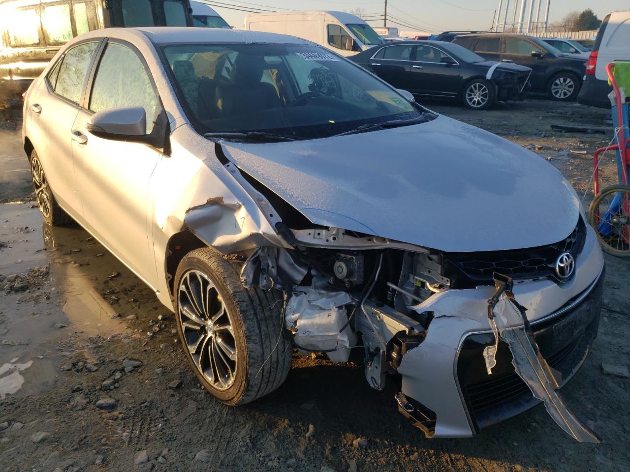 TOYOTA COROLLA L 2016 with VIN 2T1BURHE4GC489102 - Photo from auction