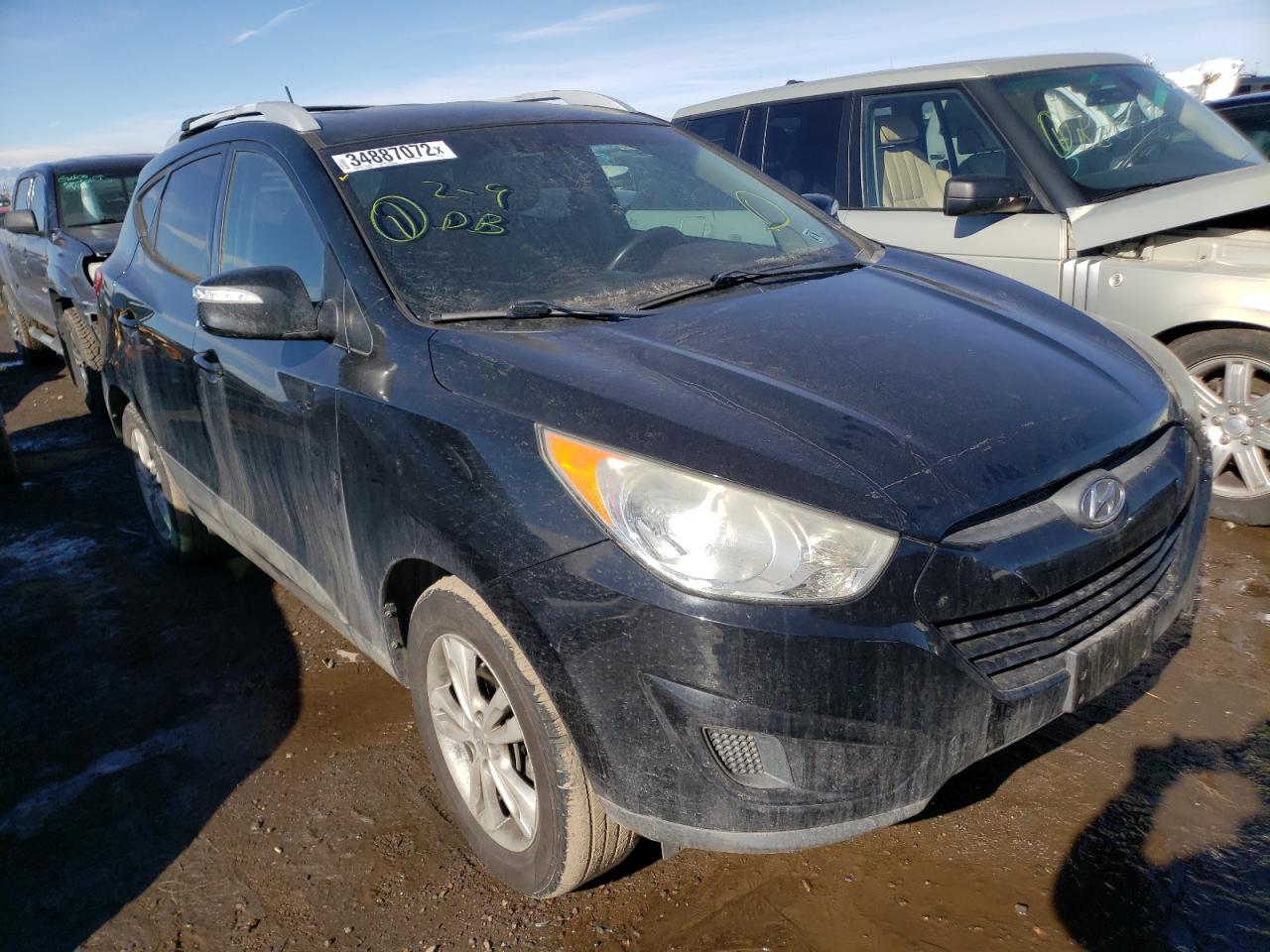 Photo 1 from auction – 2012 HYUNDAI TUCSON GLS with VIN KM8JU3ACXCU489101