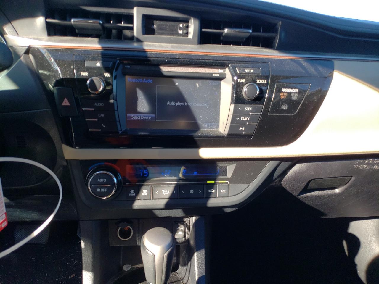 Photo 9 from auction – 2016 TOYOTA COROLLA L with VIN 2T1BURHE0GC692892