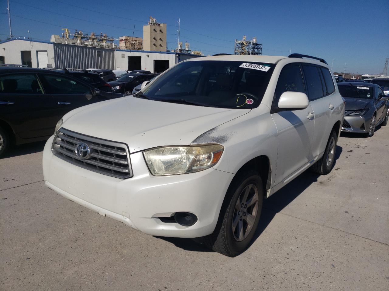Photo 2 from auction – 2008 TOYOTA HIGHLANDER with VIN JTEDS41A982005395