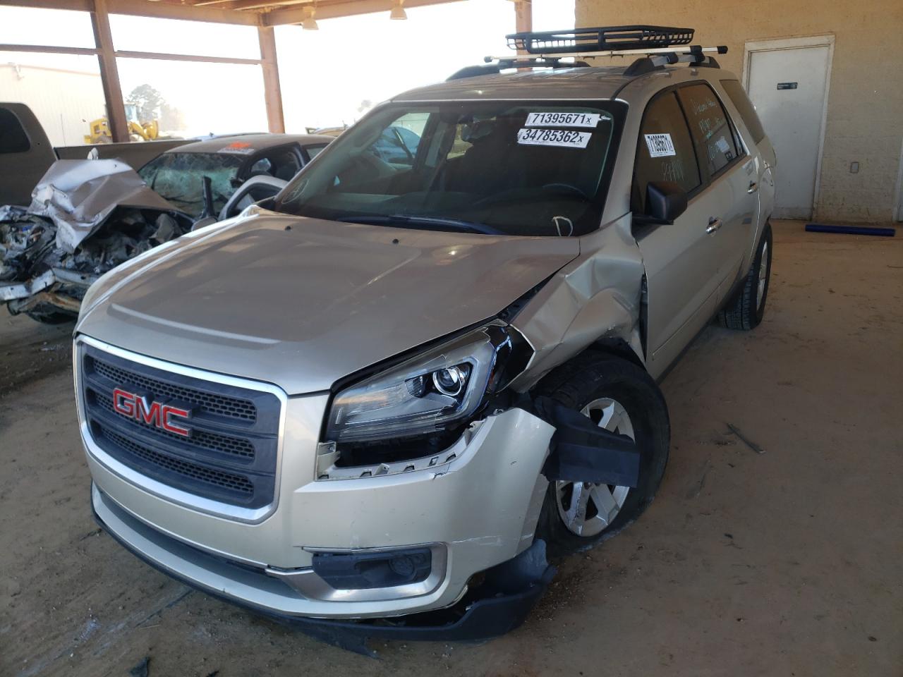 Photo 2 from auction – 2015 GMC ACADIA SLE with VIN 1GKKRNED5FJ347757