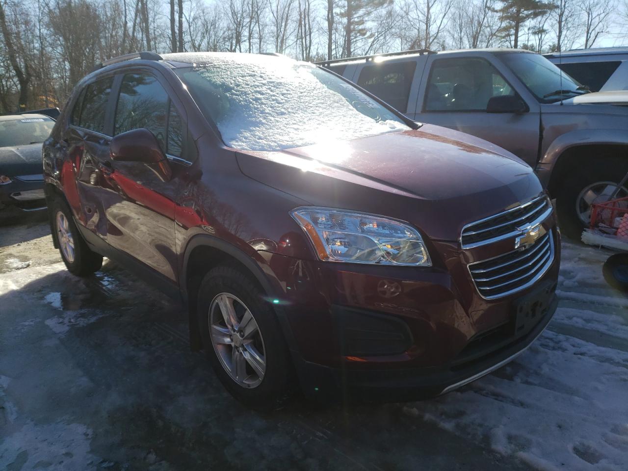 CHEVROLET TRAX 1LT 2016 with VIN 3GNCJPSB3GL262116 - Photo from auction